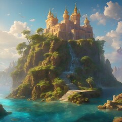 Fantasy Building Background Very Cool