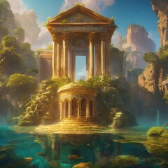 Fantasy Building Background Very Cool