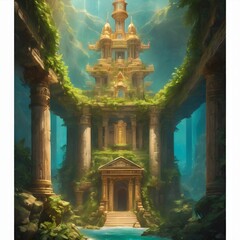 Fantasy Building Background Very Cool