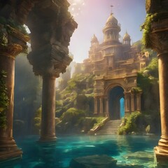Fantasy Building Background Very Cool