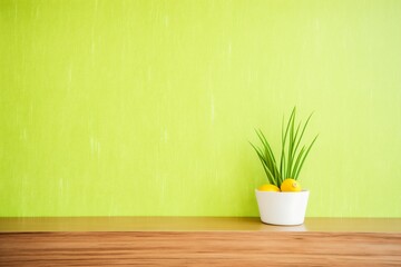 lime green wallpaper with smooth texture