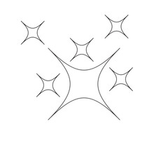 Obraz premium twinkle star icon