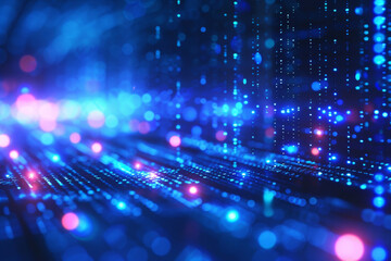 Abstract hi-speed digital technology background.