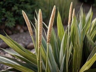 Obraz premium Calamus (Acorus calamus) growing in the garden