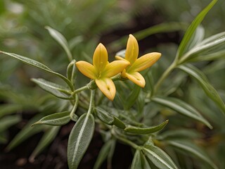 Cat's Claw (Uncaria tomentosa) growing in the garden