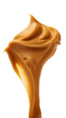 A Spoonful of Peanut Butter on a Isolated on Transparent Background
