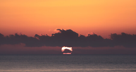 Amanecer en Benidorm enero 2018