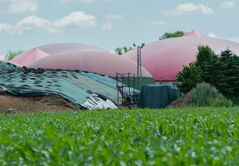 Biogasanlage zur Stromerzeugung und Energiegewinnung