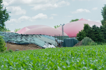 Biogasanlage zur Stromerzeugung und Energiegewinnung