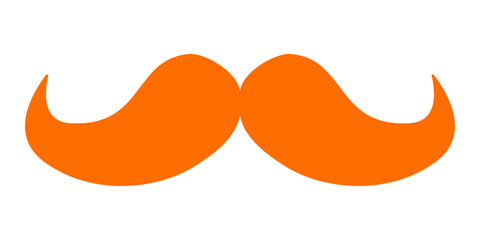 Vector illustration red mustache for St. Patrick’s Day