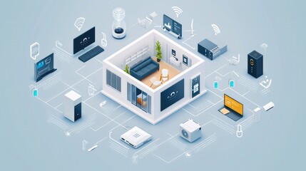security features in a home IoT system