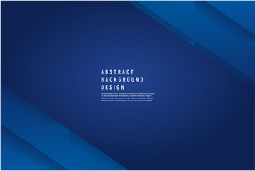 Abstract blue color background. Geometric shapes composition