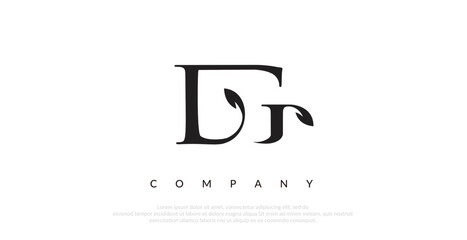 Initial LG Logo Design Vector 