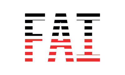 FAI three initial letter iconic line negative space minimal logo design vector template. monogram, abstract, wordmark, business, typography, minimalist, brand, company, flat, modern, unique, simple