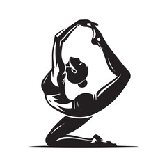 Yoga Pose Vector 