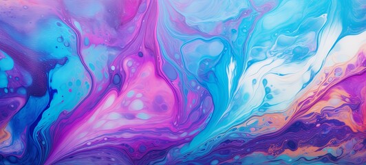 fluid art abstract colorful textures in purple tone , generated by AI 