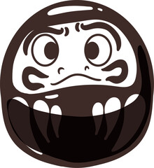 black daruma