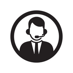 vector icon for customer service
