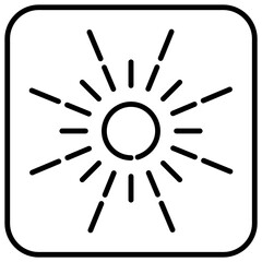 sun line icon 2