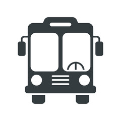 Bus icon vector on trendy design