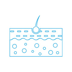 skin moisturiser vector icon