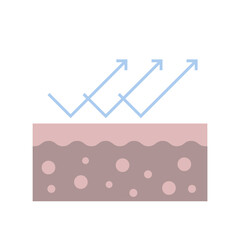 skin moisturiser vector icon