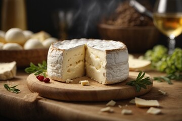feta cheese with olive oil (Camembert)