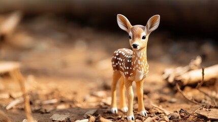 Close-up of toy deer animal
