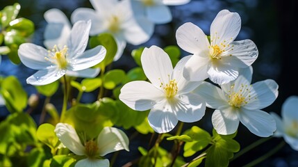 Fototapeta premium Close-up of white flowering plant