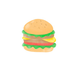 Beef hamburger, hamburger 