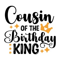 Birthday typography design on plain white transparent isolated background for card, shirt, hoodie, sweatshirt, apparel, tag, mug, icon, poster or badge