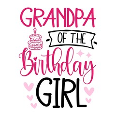 Birthday typography design on plain white transparent isolated background for card, shirt, hoodie, sweatshirt, apparel, tag, mug, icon, poster or badge