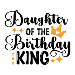 Birthday typography design on plain white transparent isolated background for card, shirt, hoodie, sweatshirt, apparel, tag, mug, icon, poster or badge