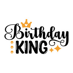 Obraz premium Birthday typography design on plain white transparent isolated background for card, shirt, hoodie, sweatshirt, apparel, tag, mug, icon, poster or badge