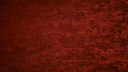luxury antique opulent fabric wall in red color tone. polished metallic wall texture use as background with blank space for design. shiny dark red grunge wallpaper.