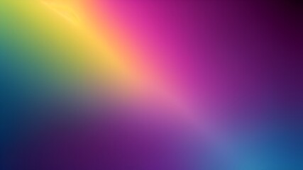 Fototapeta premium An enchanting backdrop showcasing a rainbow of colors and a luminous light, creating a captivating abstract gradient texture.