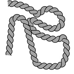 rope vector icon