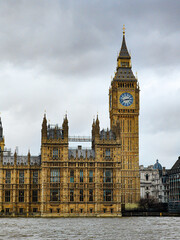 Fototapeta na wymiar Big Ben in London, Uk