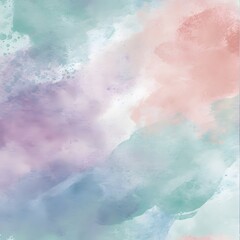 Fototapeta premium pastels digital paper watercolor techniques seamless pattern