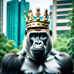 gorilla king.