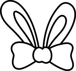 Spring, cute, children and flowers easter bunny hand painted illustration