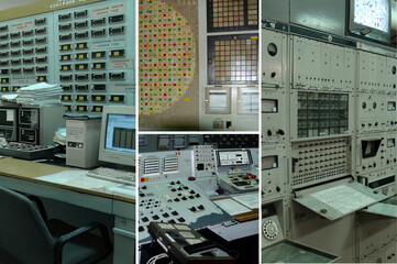 One of the control rooms of the nuclear power plant, where in 1986 the terrible Chernobyl catastrophe occurred in the ghost town of Pripyat (6)