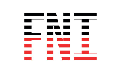 FNI three initial letter iconic line negative space minimal logo design vector template. monogram, abstract, wordmark, business, typography, minimalist, brand, company, flat, modern, unique, simple