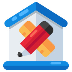 Premium download icon of home design