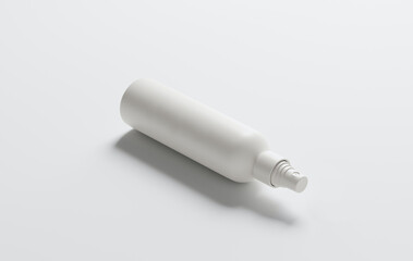 White Blank Spray Bottle Mockup