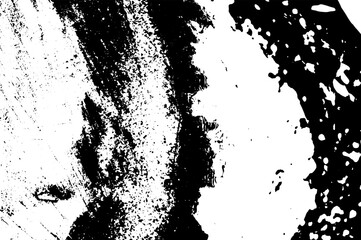 Rustic grunge vector texture with grain and stains. Abstract noise background. Weathered surface. Dirty and damaged. Detailed rough backdrop. Vector graphic illustration with transparent white. EPS10.