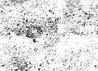 Rustic grunge vector texture with grain and stains. Abstract noise background. Weathered surface. Dirty and damaged. Detailed rough backdrop. Vector graphic illustration with transparent white. EPS10.