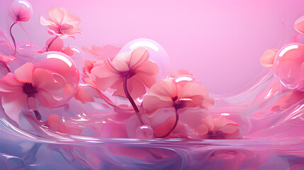 Cosmetic background,,
Beautiful pink lotus blosom closeup on dark background
