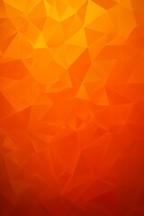 Abstract orange polygonal background