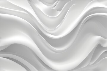 Obraz na płótnie Canvas White silk-like waves